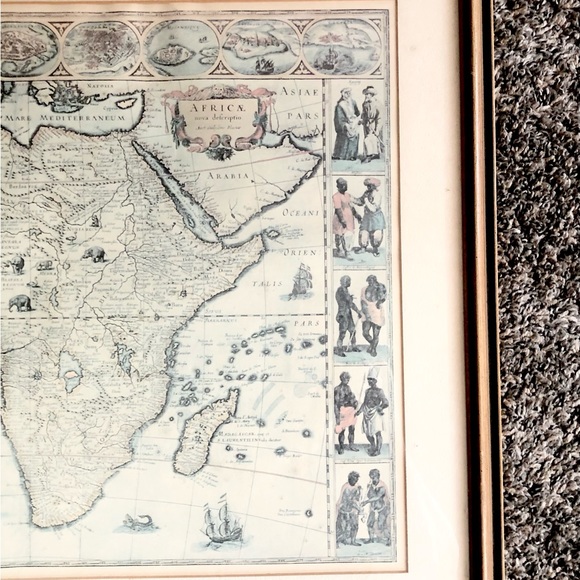 African Nova Framed and matter Wall Art - Picture 3 of 7